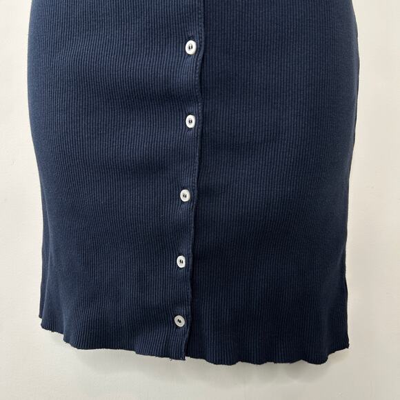 BRANDY MELVILLE Caroline Dress Preppy Ivy Cotton Nautical Sloanie Plazacore Chic - Picture 4 of 8